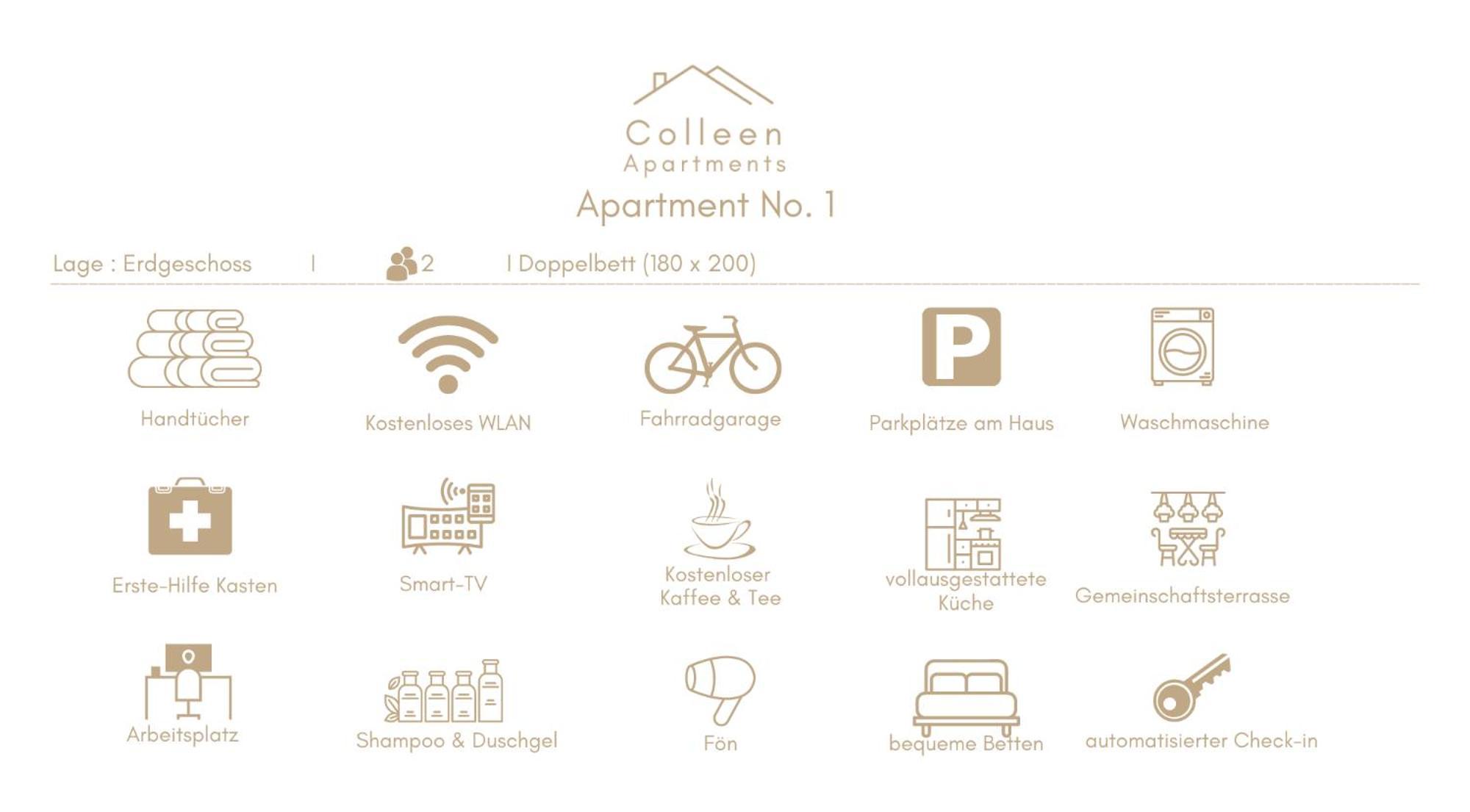 Colleen Apartments - Minden, Hermannstrasse Phòng bức ảnh